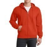 Men's Red New Attractive Zipper Jackets