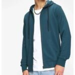 Men's Hoodie Style Front Zipper Jackets