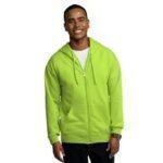 Men's Hoodie Style Front Zipper Jackets