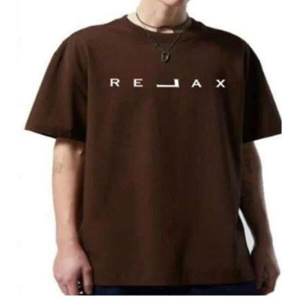 Men’s Typography Oversized T-Shirts