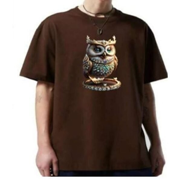 Men’s Solid Color With Graphic Print Oversized T-Shirts