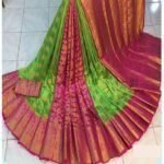 Women Attractive Solid Printed Silk Sarees