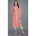 Women's Floral Print Daily Wear Western Kurtis