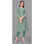 Women's Long Print Daily Wear Western Kurtis