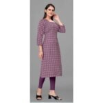 Women's Long Printed Full Sleeve Western Kurtis