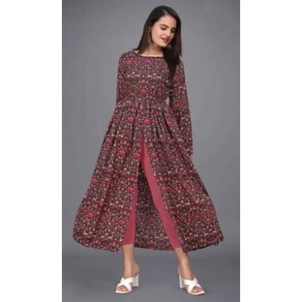 Women's Attractive A-Line Western Kurtis