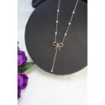 Golden Single Layer Pearl necklace