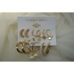 Stunning Gold-Plated And Peral Combo Sets Earrings