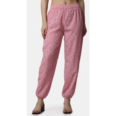 Women's Comfortable Printed Daily Wear Joggers