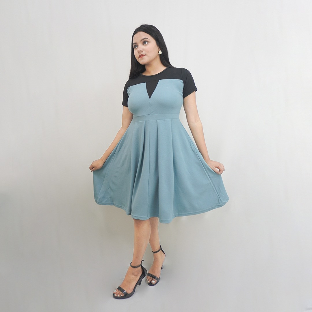 Women's Fit And Flare Dress