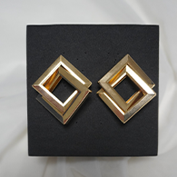 Gold-plated Dual Layer Premium Quality Earrings