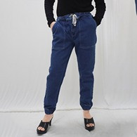 Women's Adorable Fitting Denim Jogger