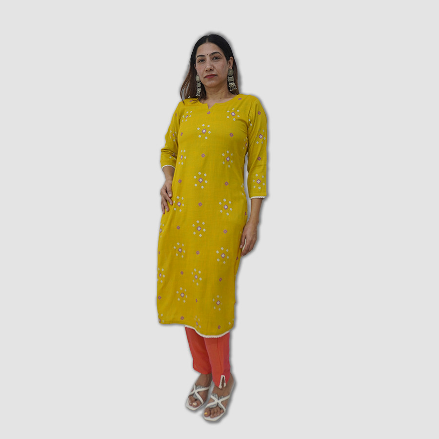 Women's Daily Use Kurti Set