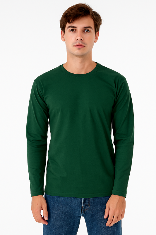 Classic Cotton Crew sleeve T-shirt For Men's