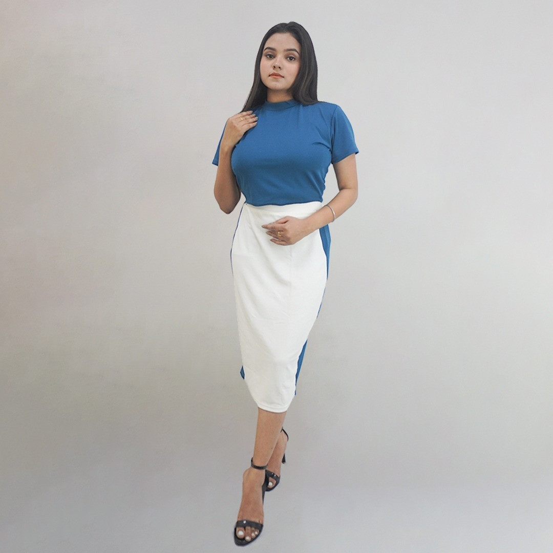 Elegant Women's Western Dress