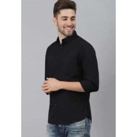 Men's Slim Fit Solid Formal Shirts