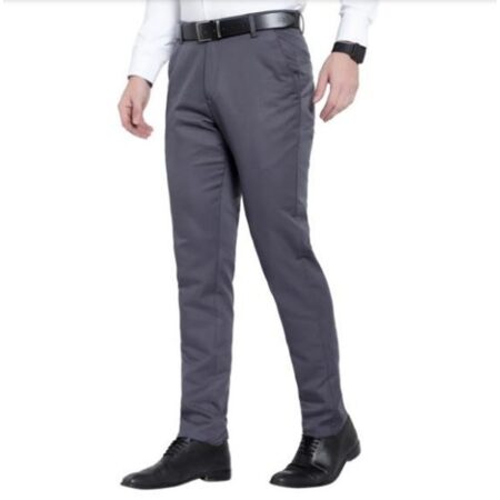 Men's Stylish Regular Fit Cotton Blend Trousers