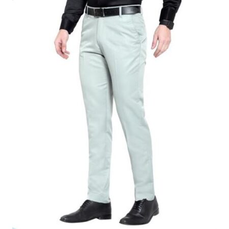 Men's Stylish Regular Fit Cotton Blend Trousers