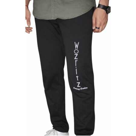 Men’s black Trouser With zip